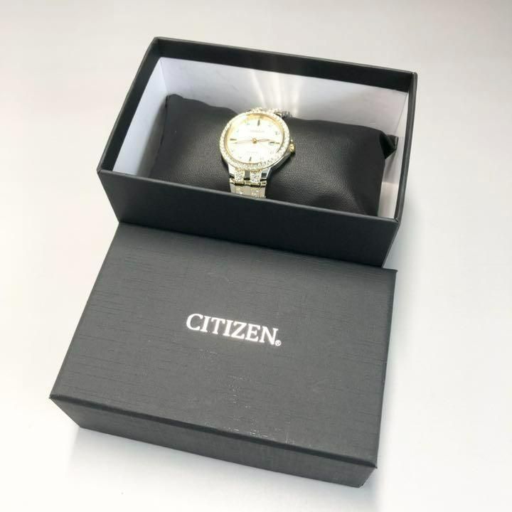 【定価5万円】CITIZEN/シチズン エコドライブ シルバー レディース腕時計