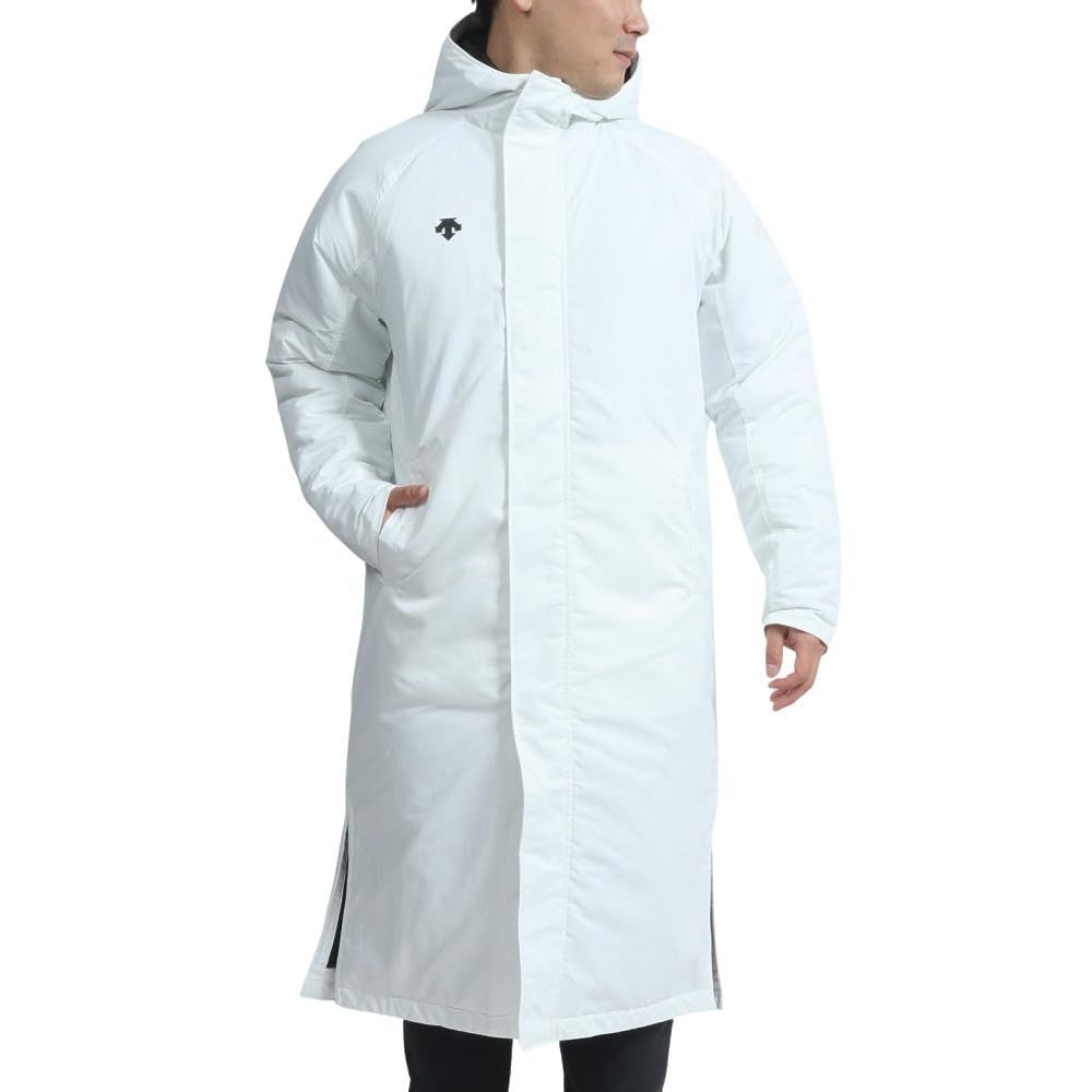 デサント DESCENTE MSSロングコート DX-B2406XB WH ホワイト|Ｍ|Men s Lady s