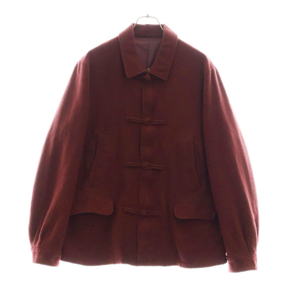 UNDERCOVER アンダーカバー 23AW 縮絨ウールチャイナブルゾン ジャケット レッド UC29207