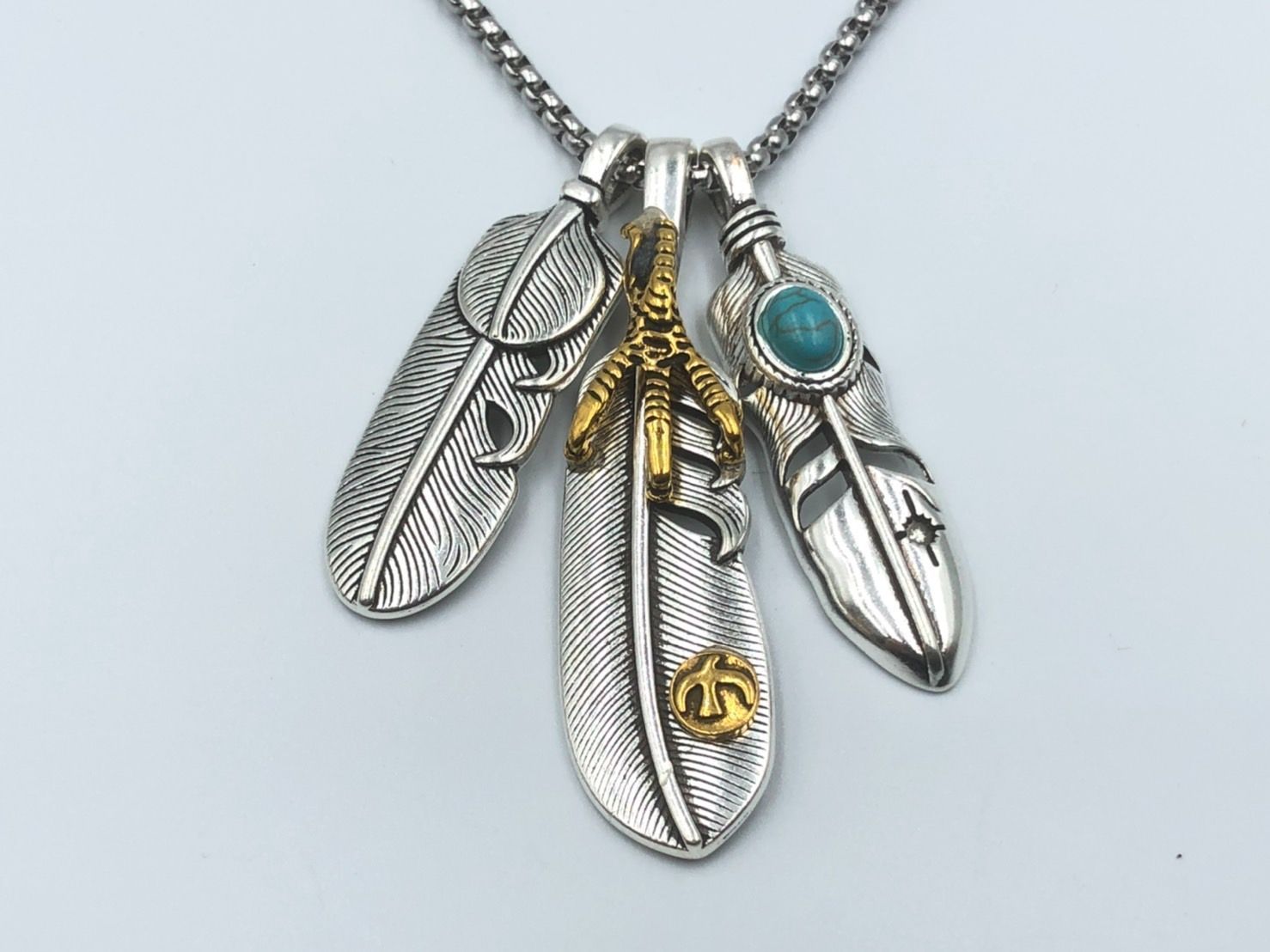 シルバーアクセサリー ネックレス カレッジリング シルバー925