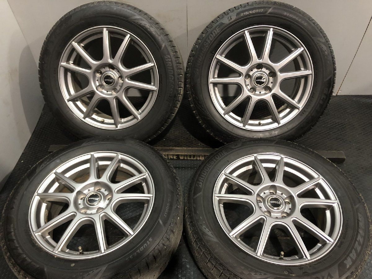 BS BLIZZAK VRX3 215/60R17】スタッドレス【SIBILLA NEXT PX 17