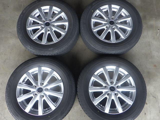 231-744 TPRUN アルミホイール＆ラジアルタイヤ 195 65R15 2021年 ４本セット