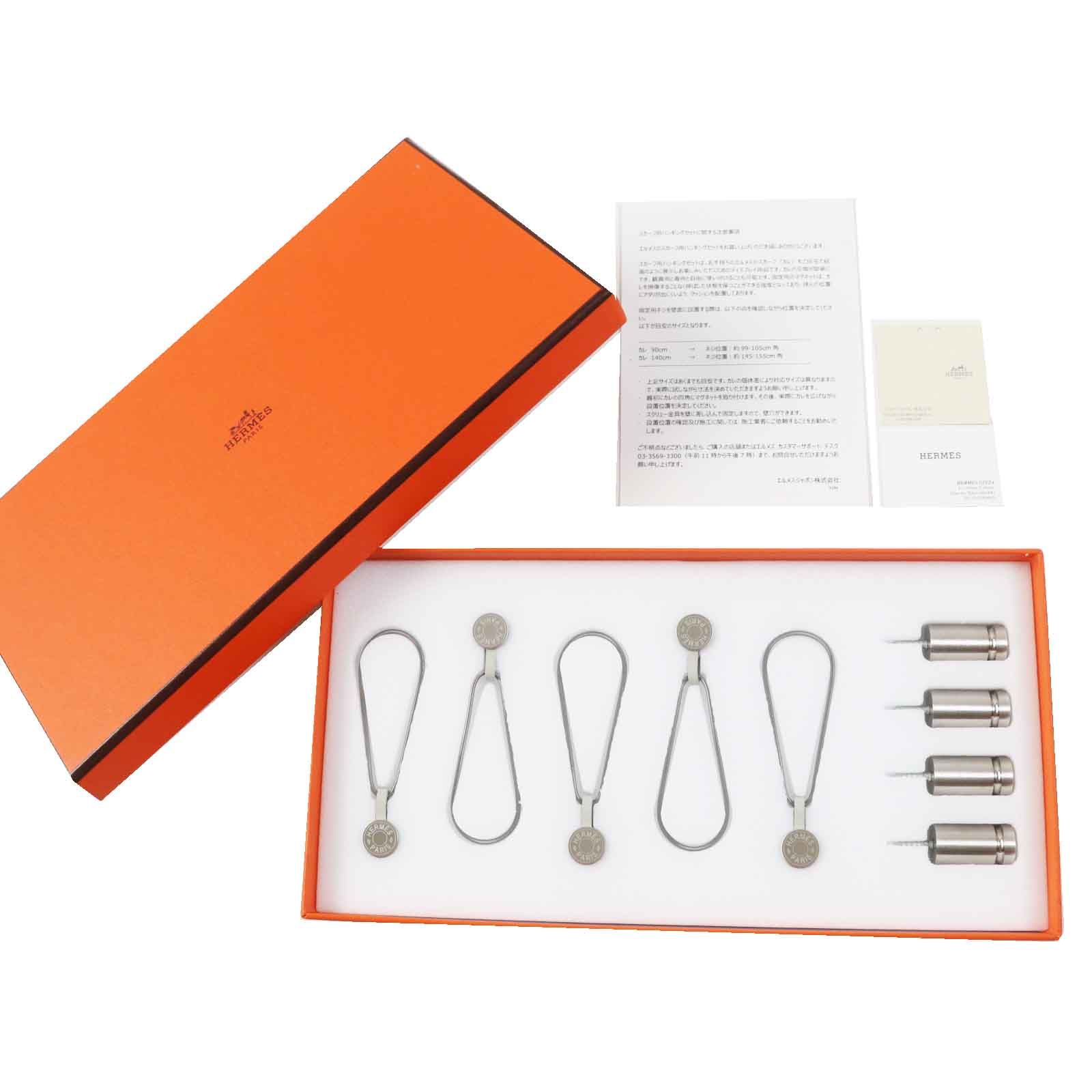 未使用品◎HERMES エルメス スカーフ ハンギングセット