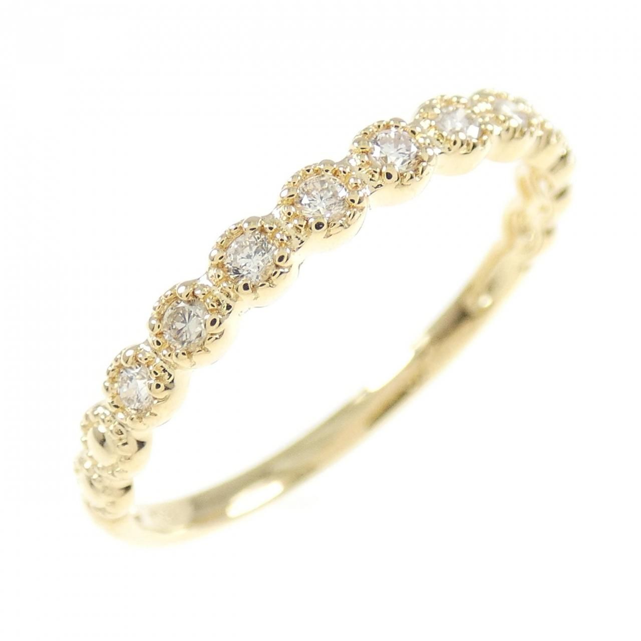 K18YG ダイヤモンド リング 0.10CT