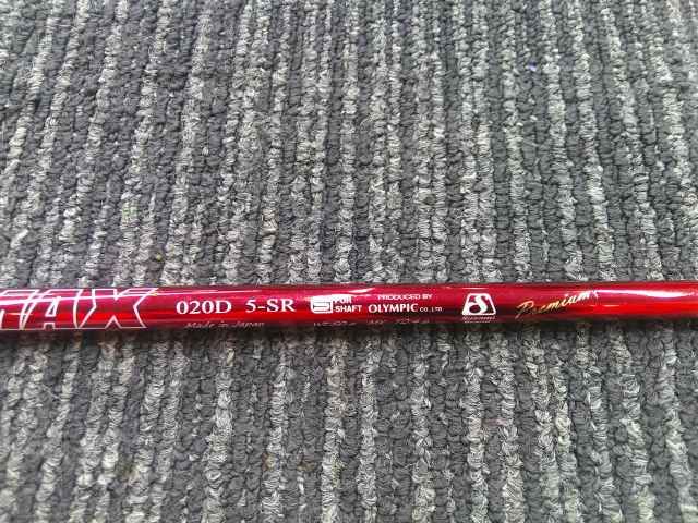 OLYMPIC DERAMAX 020D 5X シャフトのみ デラマックス デラマックス 020D 5-R シャフトのみ 赤デラ OLYMPIC DERAMAX 020D-5