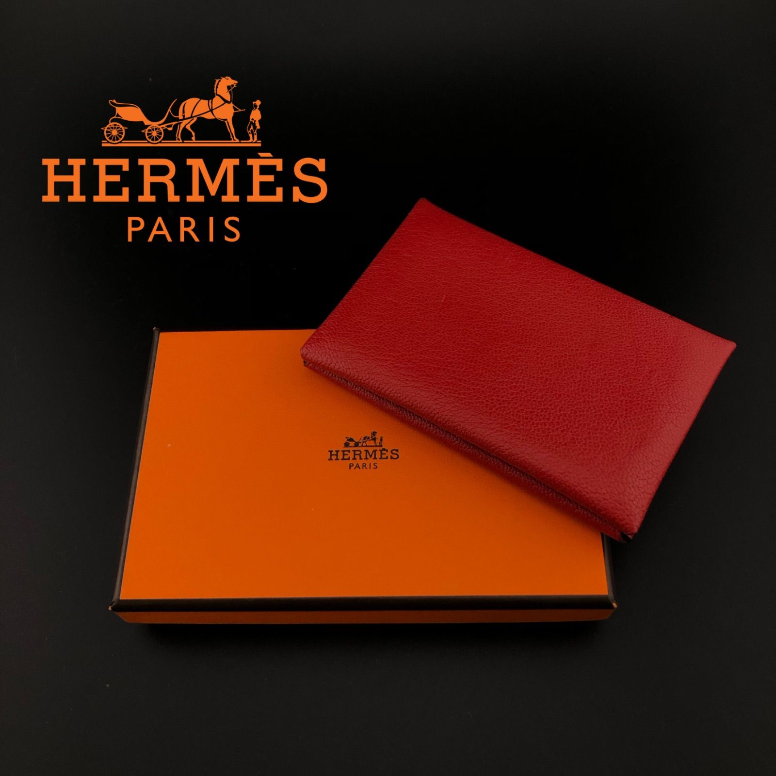 HERMES エルメス ガルヴィ コインケース - メルカリ