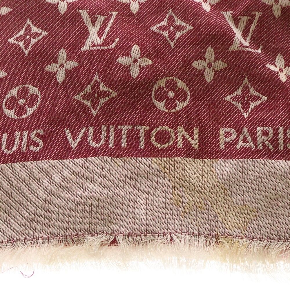 【新品・未使用】ルイヴィトン ショール・モノグラム ティーシャーティング LOUIS VUITTON - 【新品・未使用】ルイヴィトン ショール