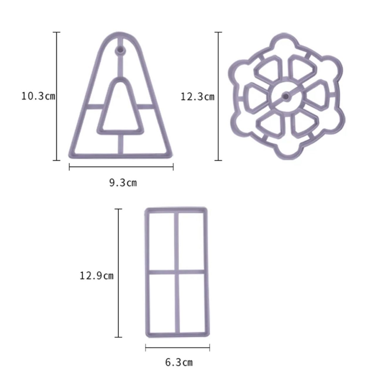 観覧車 クッキー 立体 型