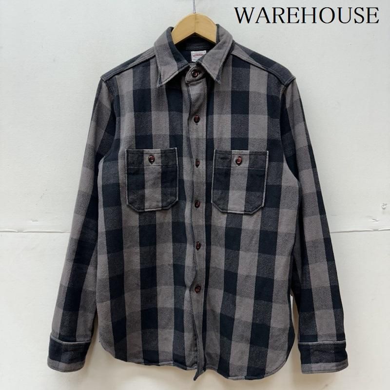 WAREHOUSE ウエアハウス シャツ、ブラウス 長袖 バッファロー チェック ヘビー ネル シャツ 15-15 1/2 - メルカリ