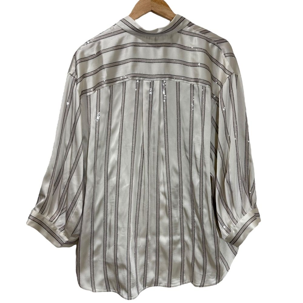 美品　ブルネロクチネリ BRUNELLO CUCINELLI ブラウス モニーレ BRUNELLO CUCINELLIモニーレブラウス