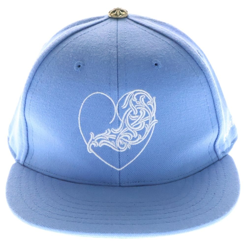 CHROME HEARTS CH ベースボールキャップ　クロスボール　ブルー CHROME HEARTS クロムハーツ CH HAT クロスパッチベースボール