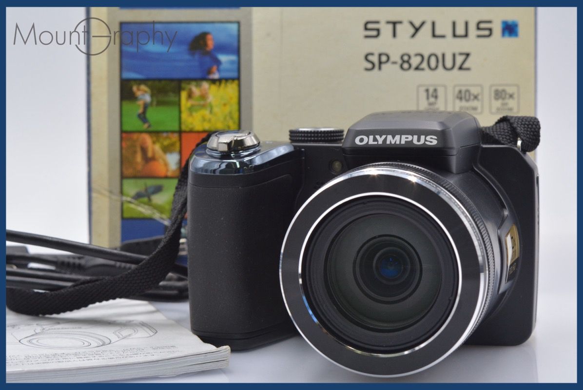 ☆極上美品☆ オリンパス OLYMPUS STYLUS SP-820UZ 40x 単三電池仕様