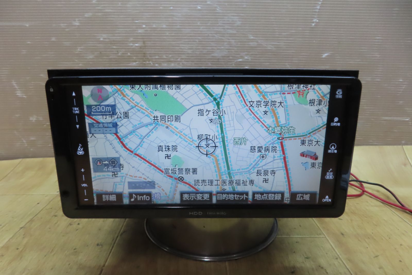 タッチパネル正常 付 F1829|トヨタ純正 NHZA-W59G HDDナビ 地図2020年 地デジフルセグ|Bluetooth内蔵 CD DVD再生OK 本体のみ