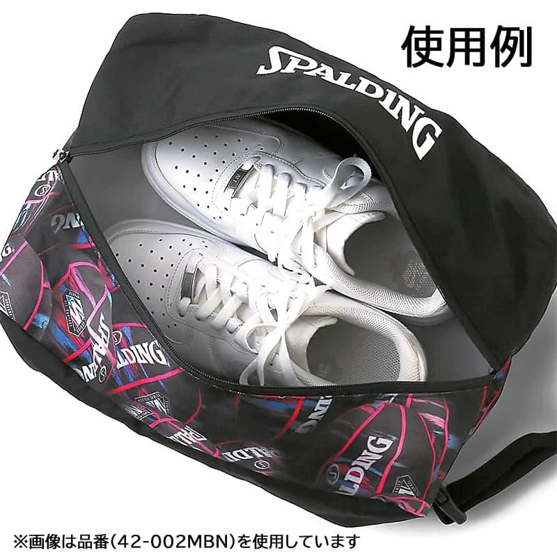 スポンジボブ SPALDING シューズバッグ パターン イエロー 42