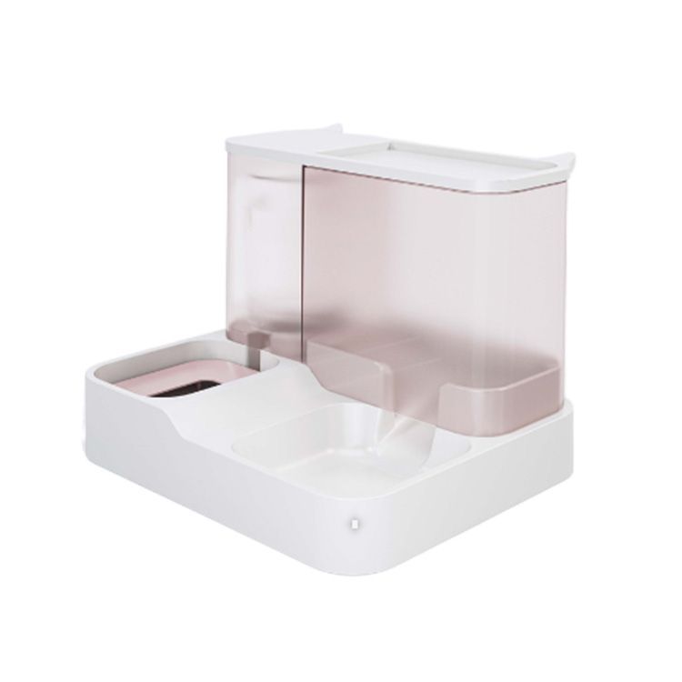 【新品】給餌　給水　自動餌やり器 自動水のみ器 自動給餌器 自動給水器 一体器 新品♪ 自動給水器 給水器 自動給餌器 一体型 大容量 2in1 猫 水