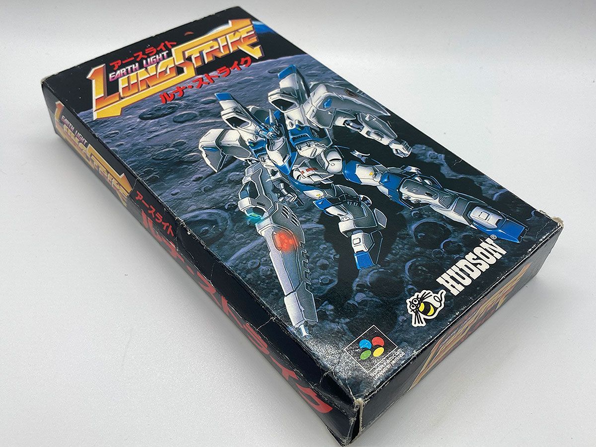 ゲーム SFC アースライト ルナ・ストライク 箱・説明書付 