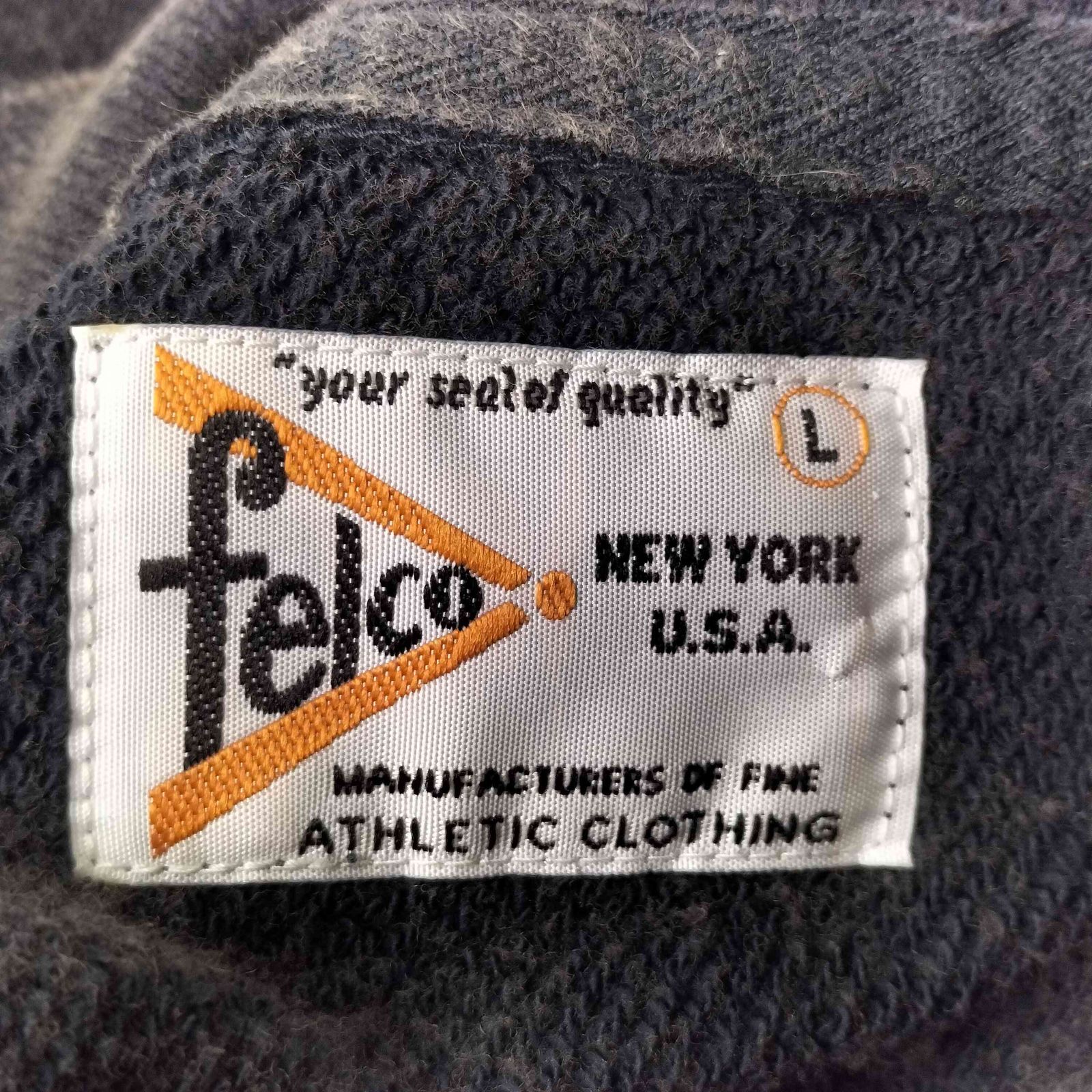 フェルコ FELCO USA製 スウェットスタジャン メンズ JPN：M