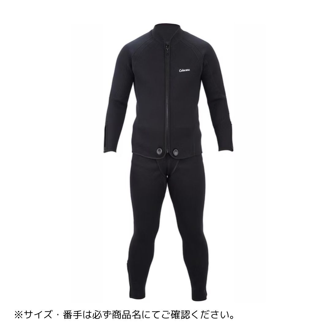 LFC-509 ウェットスーツ4点セット 3.5mmパイル地 LLサイズ X-sell エクセル 大型便A