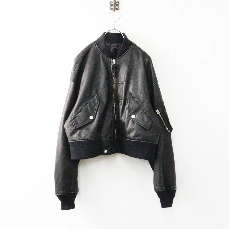 美品　自由区　ラムレザー ジャケット　大きいサイズ　サイズ44 大草直子 2025年最新】大草直子 レザージャケットの人気アイテム - メルカリ