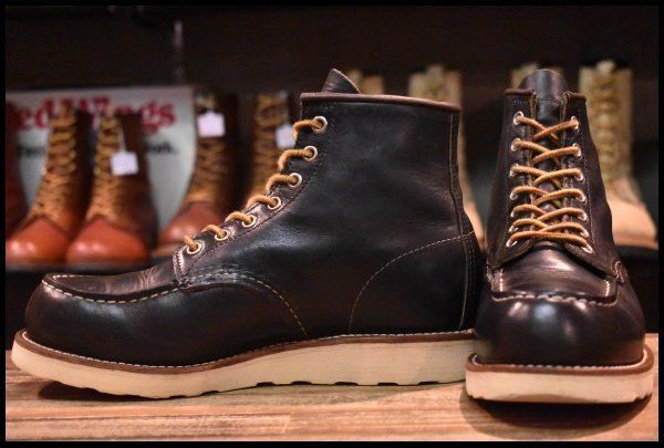 【7D 良品 17年】レッドウィング 8890 アイリッシュセッター チャコール ラフ＆タフ モック レースアップ ブーツ redwing HOPESMORE【EI114】