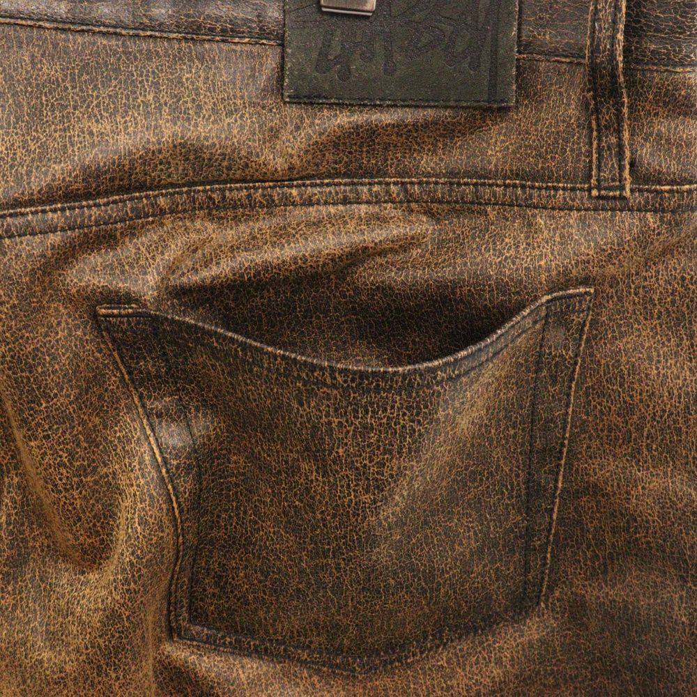 【希少、早い者勝ち】STUSSY BIG OL' JEAN ダークブラウン Stussy BIG OL´ JEAN DENIM Vintage Brown