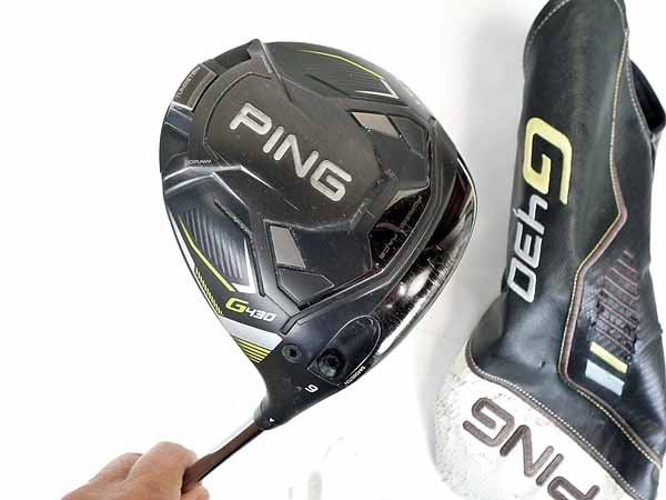 【美品】PING G430 LST 1W Chrome65R と7wセット G430 LST ドライバー PING TOUR 2.0 CHROME 65／75(ドライバー