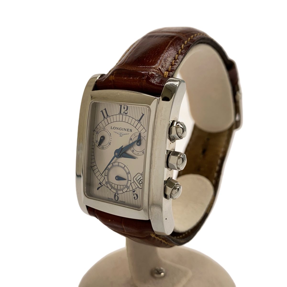 Longines Quartz ベルト交換済 クロノグラフ 時計 Longines Quartz ベルト交換済 クロノグラフ 時計