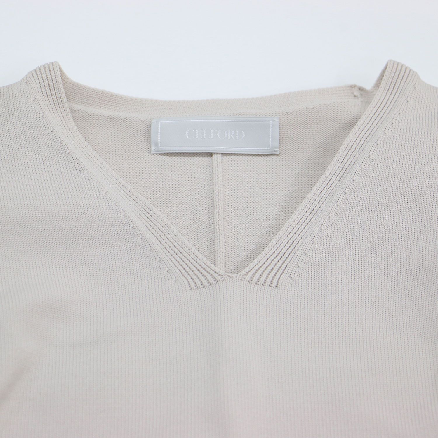 美品】CELFORD セルフォード ワンピース ピンクベージュ サイズ:36(S 