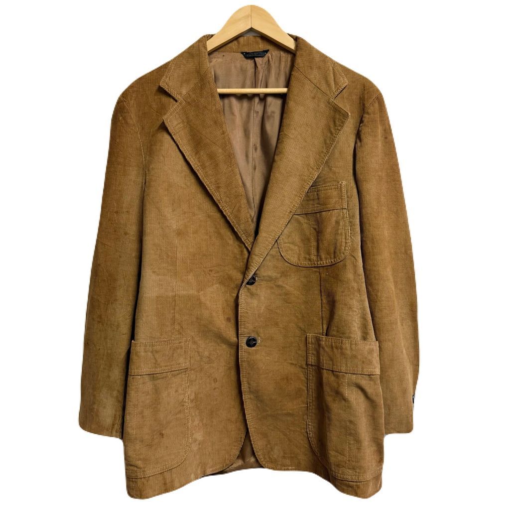 希少 70s リーバイス panatela コーデュロイ テーラード ジャケット 70s LEVI'S リーバイス テーラードジャケット コーデュロイ レア L