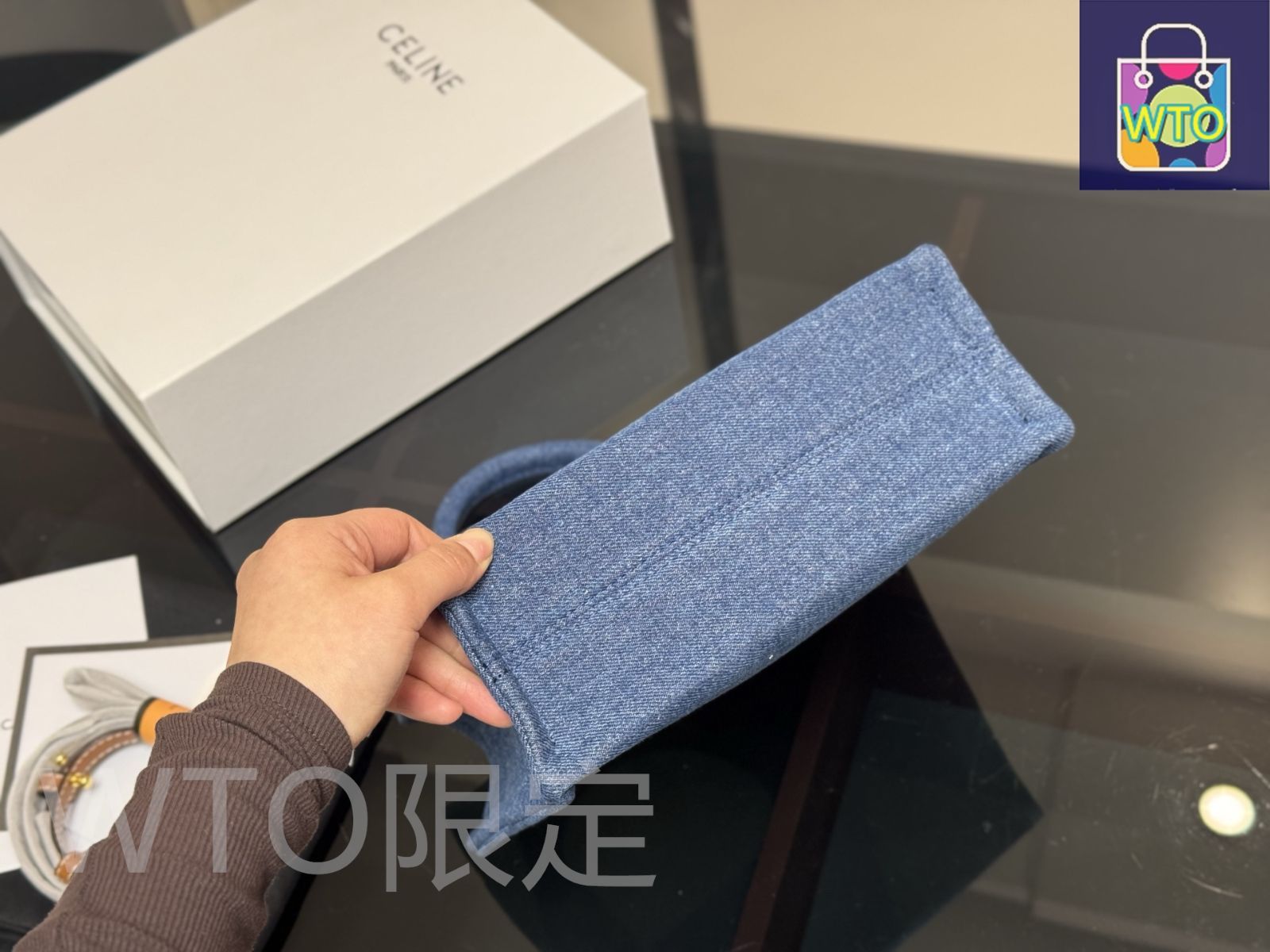 今日 Celine Triomphe Tote 2025 New Design セリーヌ トートバッグ-WTO輸入2 DECORATOM_COM_BR