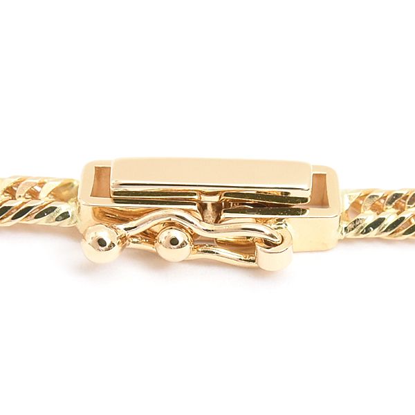 喜平 ネックレス K18 12面カット トリプル 10g 50cm 造幣局検定