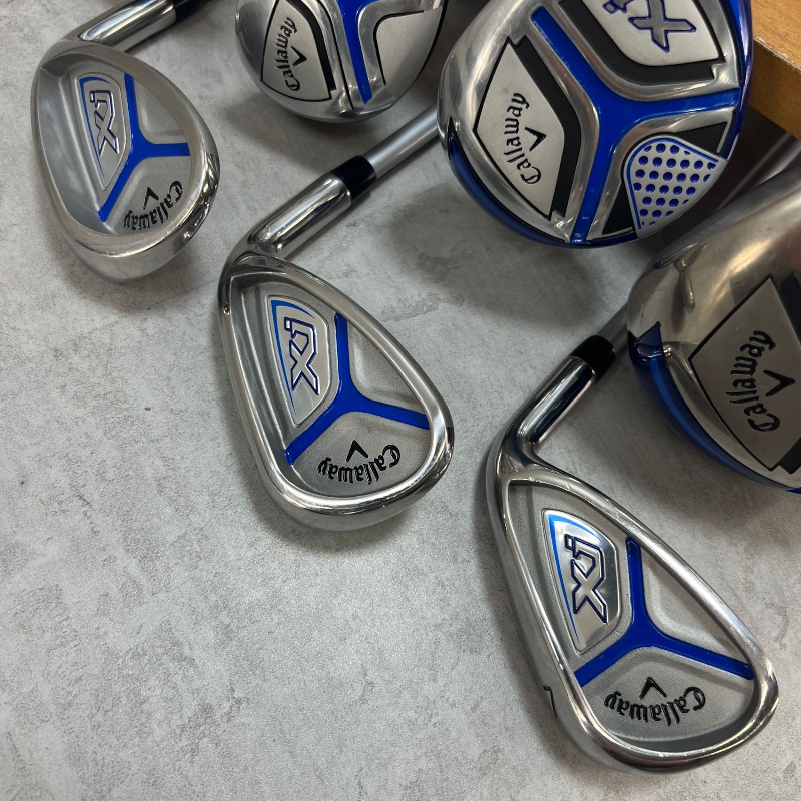 Callaway ジュニア用クラブセット 7本セット 右 キャロウェイ Xj ジュニアゴルフ クラブセット 7本 右利き用 Callaway