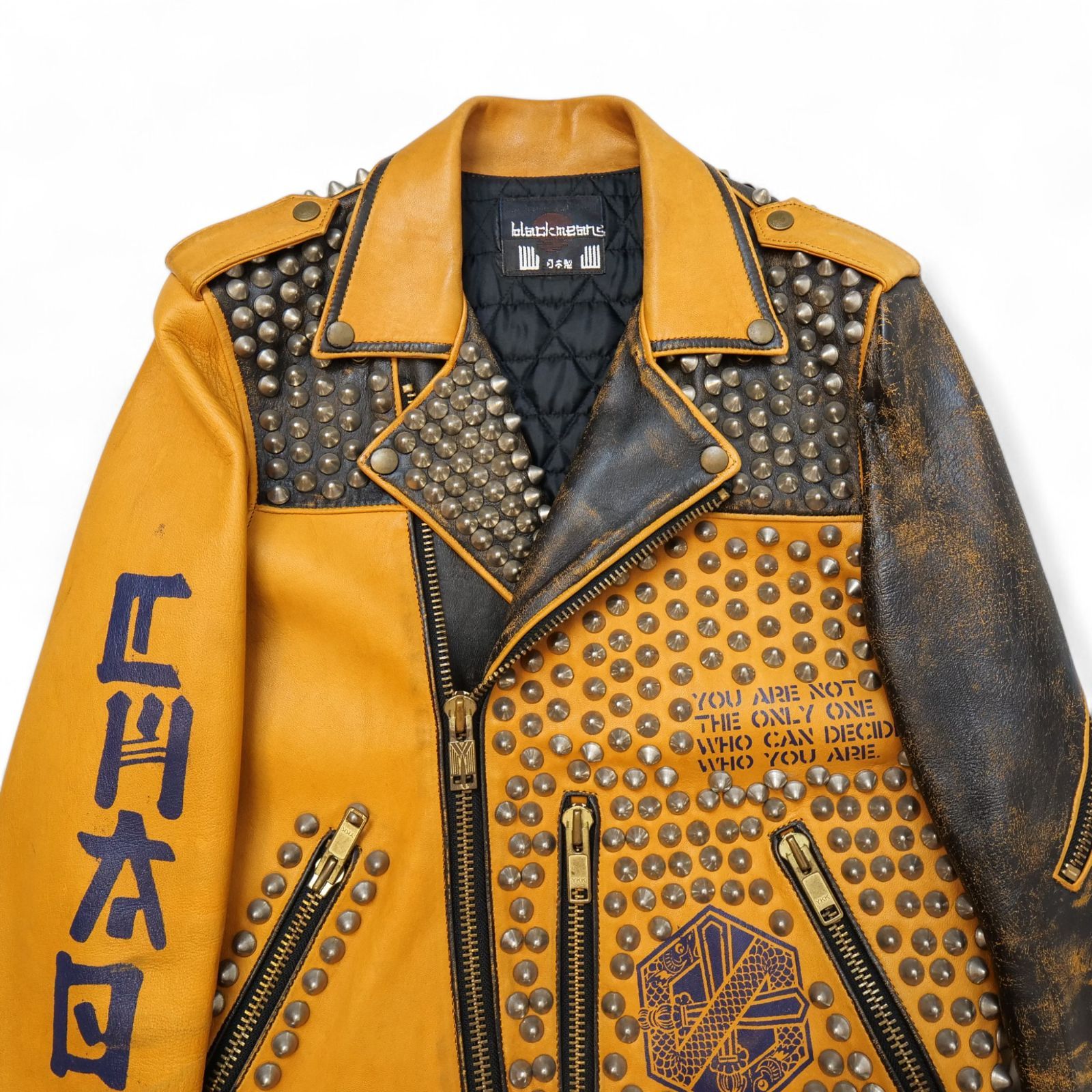 BLACK MEANS ブラックミーンズ 1点物 Studs スタッズ