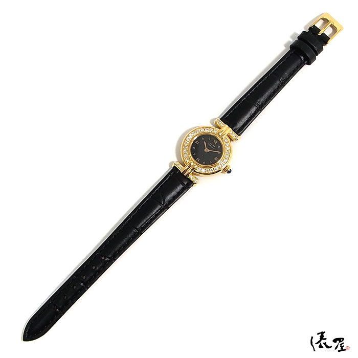 カルティエ マストコリゼ ダイヤ ブラック 極美品 ヴィンテージ