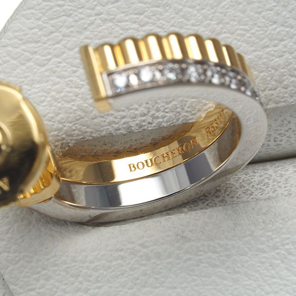 Boucheron quatre ブシュロンキャトル ダイヤモンドフープピアス QUATRE CLASSIQUE キャトル クラシック | フープイヤリング