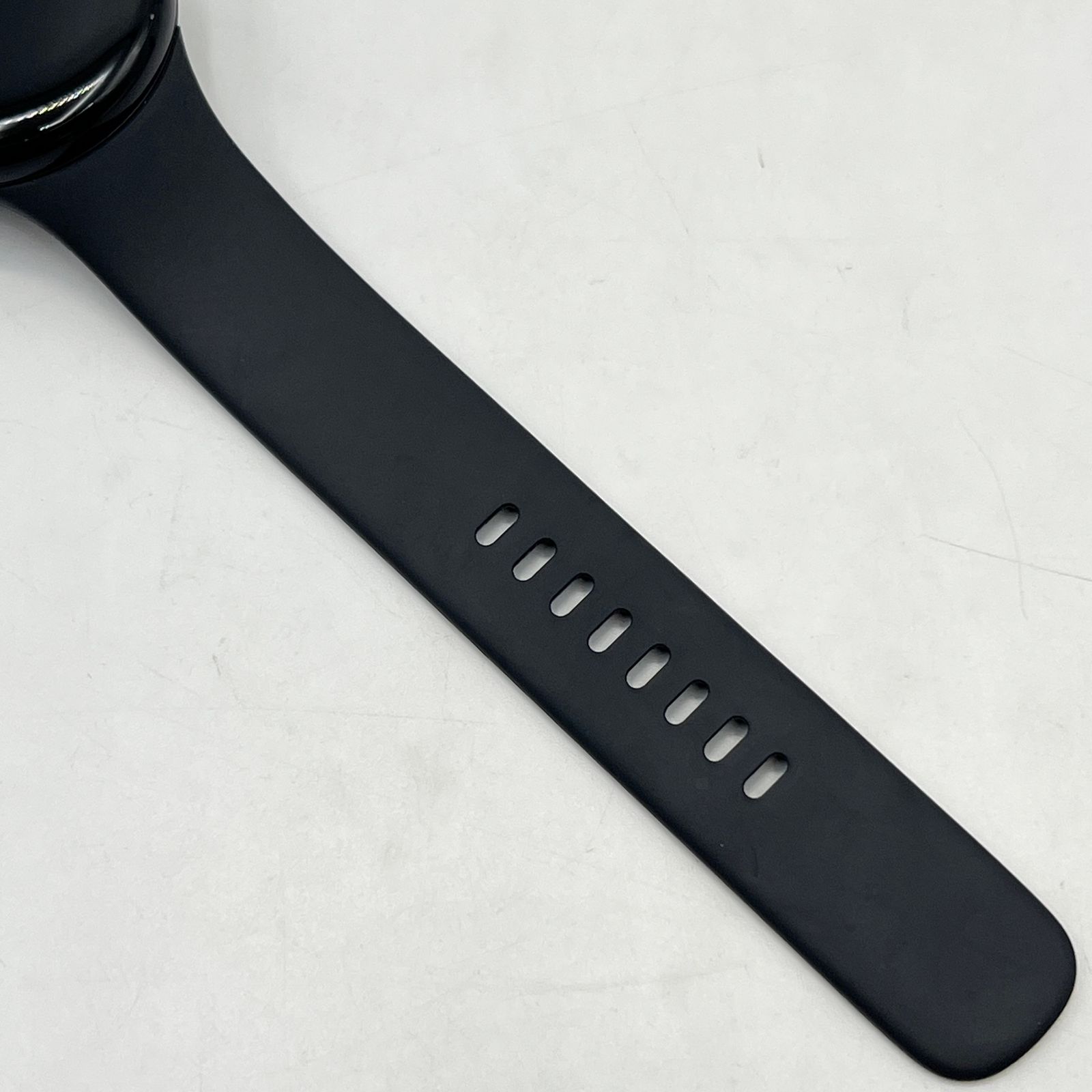 美品】Google Pixel Watch GA03119-TW Matte Black ステンレス ケース 
