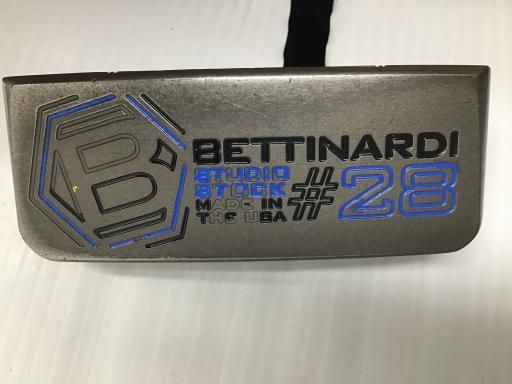 ベティナルディ BETTINARDI STUDIO STOCK 28 2017 センター 34インチ パター PT スチール フレックスその他 メンズ 男性用 右利き 右用 Cランク ゴルフクラブ