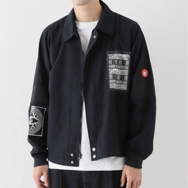 新品 C.E シーイー 22AW 日本製 OVERDYE KL PATCH JACKET オーバーダイ 