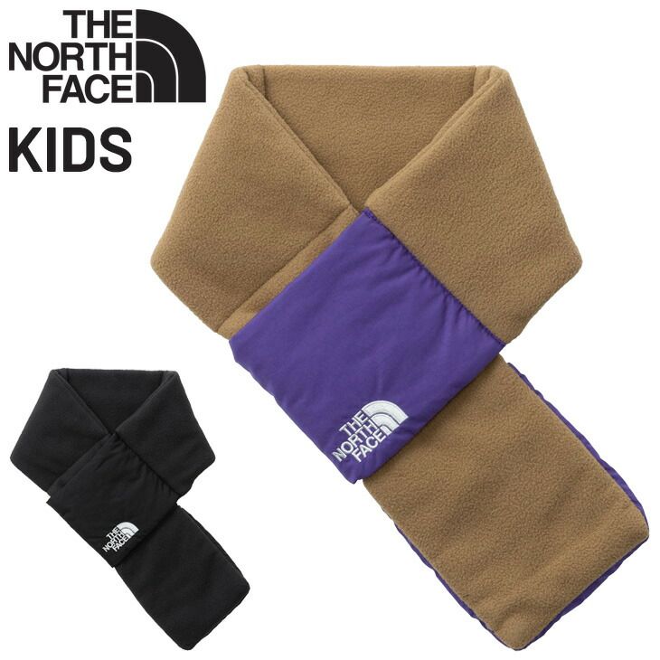 ノースフェイス キッズ フリース マフラー THE NORTH FACE キャンベルフリースマフラー 子ども用 保温 防寒アイテム ポケッタブル 携帯 コンパクト アウトドア アクセサリー カジュアル 冬 首元 