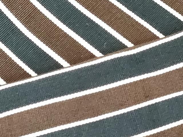 平和屋着物○爪掻き本綴れ 半幅帯 横段文 正絹 逸品 DAAU6713ob