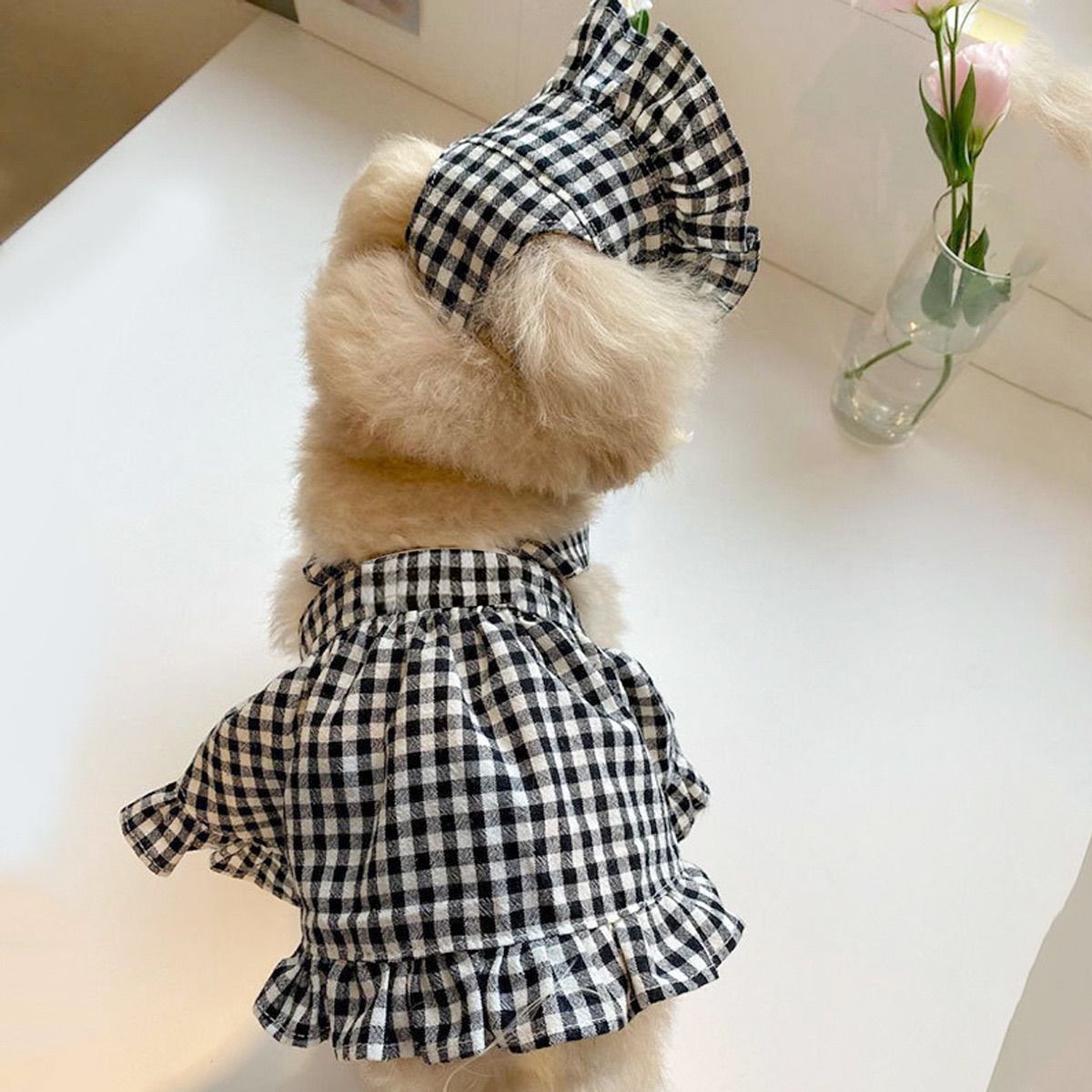 楽天市場】【送料無料】猫の服 犬の服 ドックウェア チェック柄