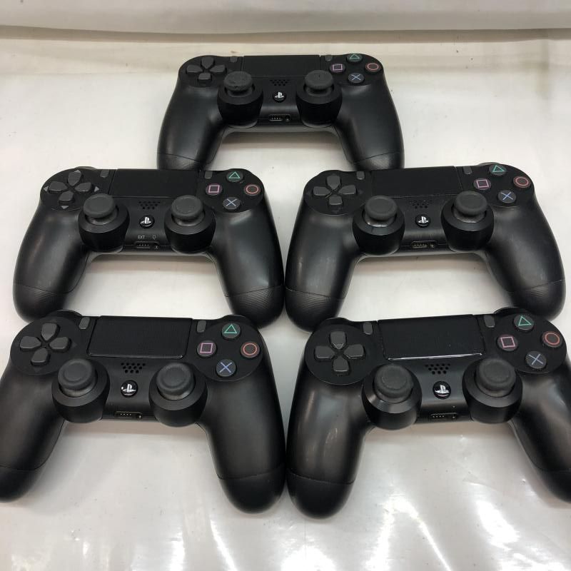 【】ｹﾞｰﾑOP）ｼﾞｬﾝｸ)PS4ｺﾝﾄﾛｰﾗｰ ５個まとめ CUH-ZCT2J 動作未保証[22][240022198798]
