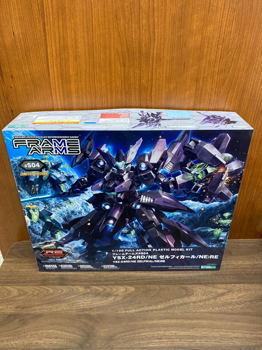 未使用　フレームアームズ　YSX-24RD/NE ゼルフィカール/NE:RE YSX-24RD/NE ゼルフィカール/NE (宮沢模型限定) (プラモデル