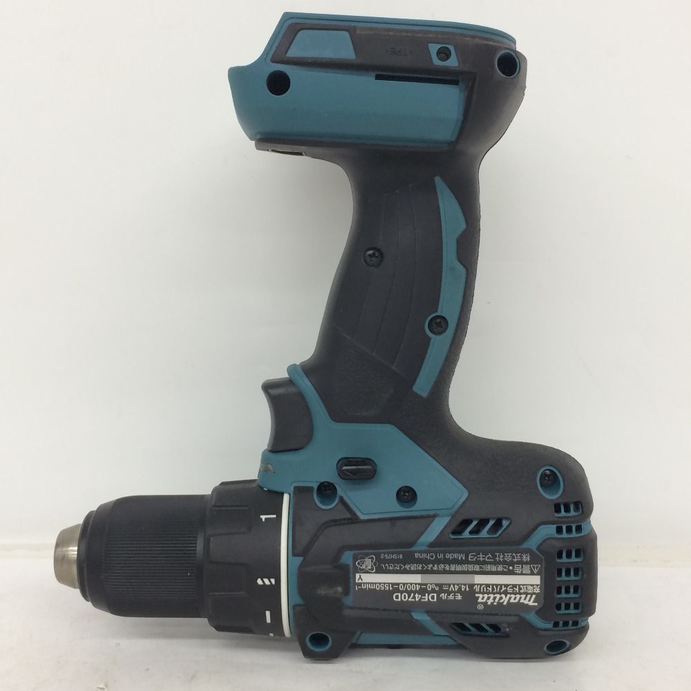 makita マキタ 14.4V対応 充電式ドライバドリル 本体のみ DF470D 中古