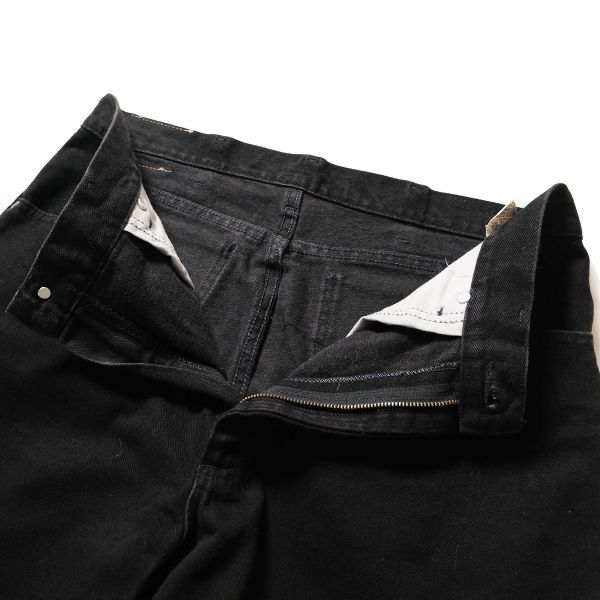 90s Lee 200 vtg ブラック デニムパンツ USA製 アメリカ製 黒 90's Lee 200 ブラックデニムパンツ 表記(36x30) USA製 | すべて
