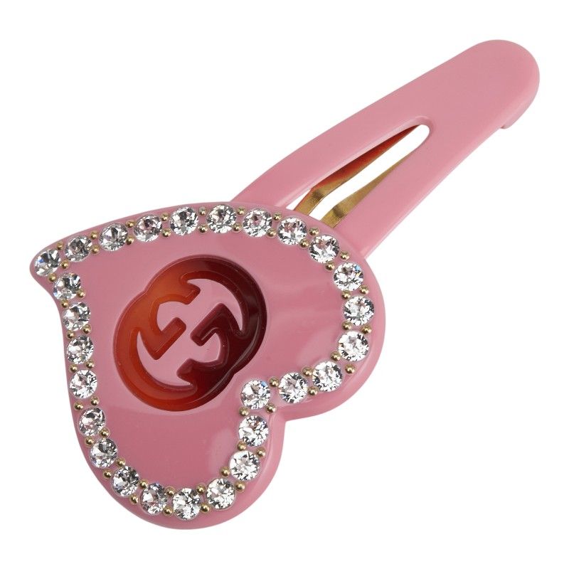 GUCCI グッチ ヘアアクセサリー ヘアピン ストーン GUCCI - GUCCI