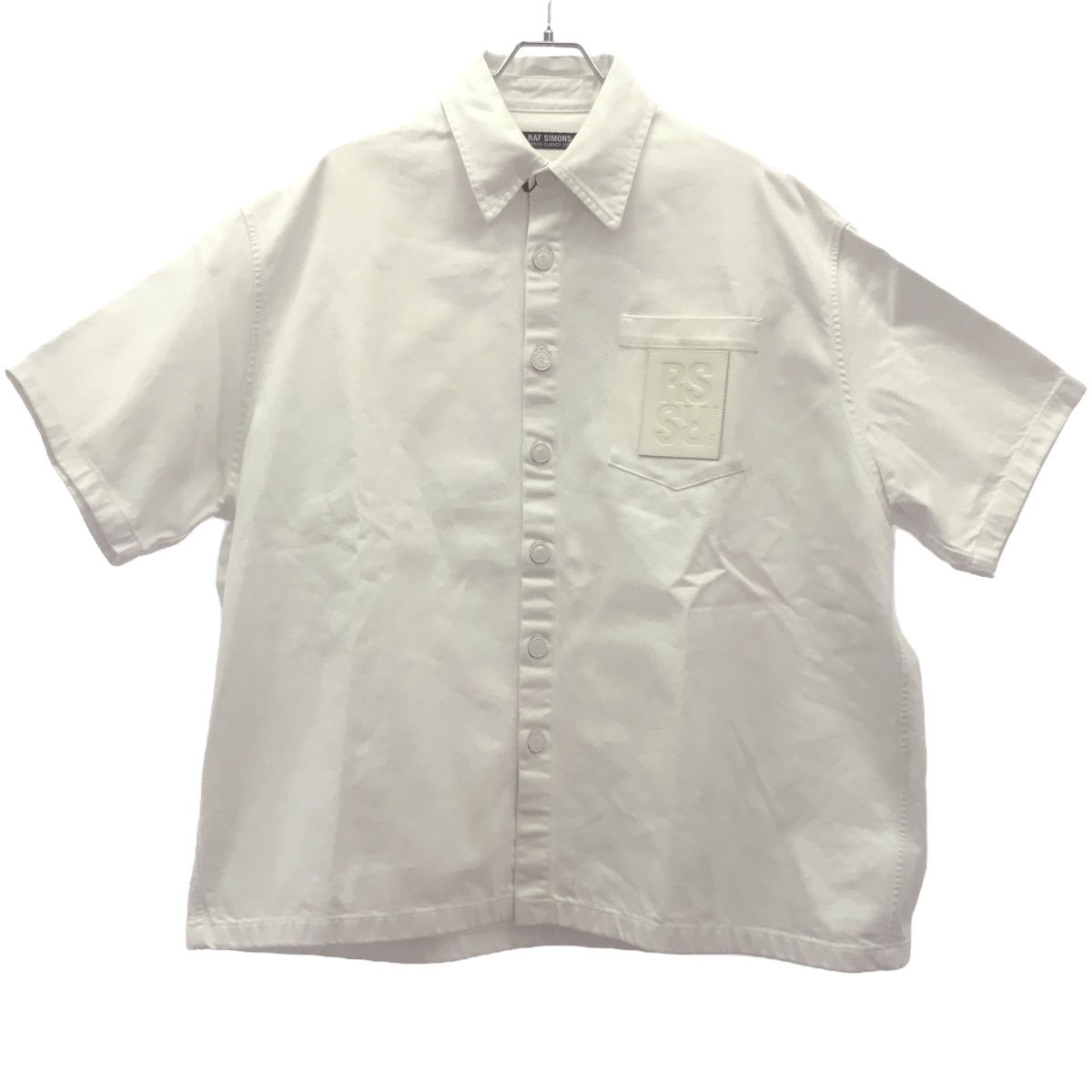 RAF SIMONS ラフシモンズ 23SS OVERSIZED SHORT SLEEVED DENIM RAF SIMONS ラフシモンズ 23SS OVERSIZED SHORT SLEEVED DENIM