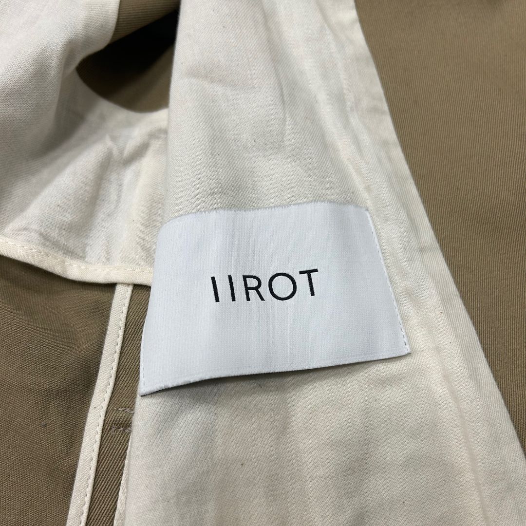 IIROT（イロット）TRENCH VEST（トレンチ ベスト） ジレ ノースリーブ 