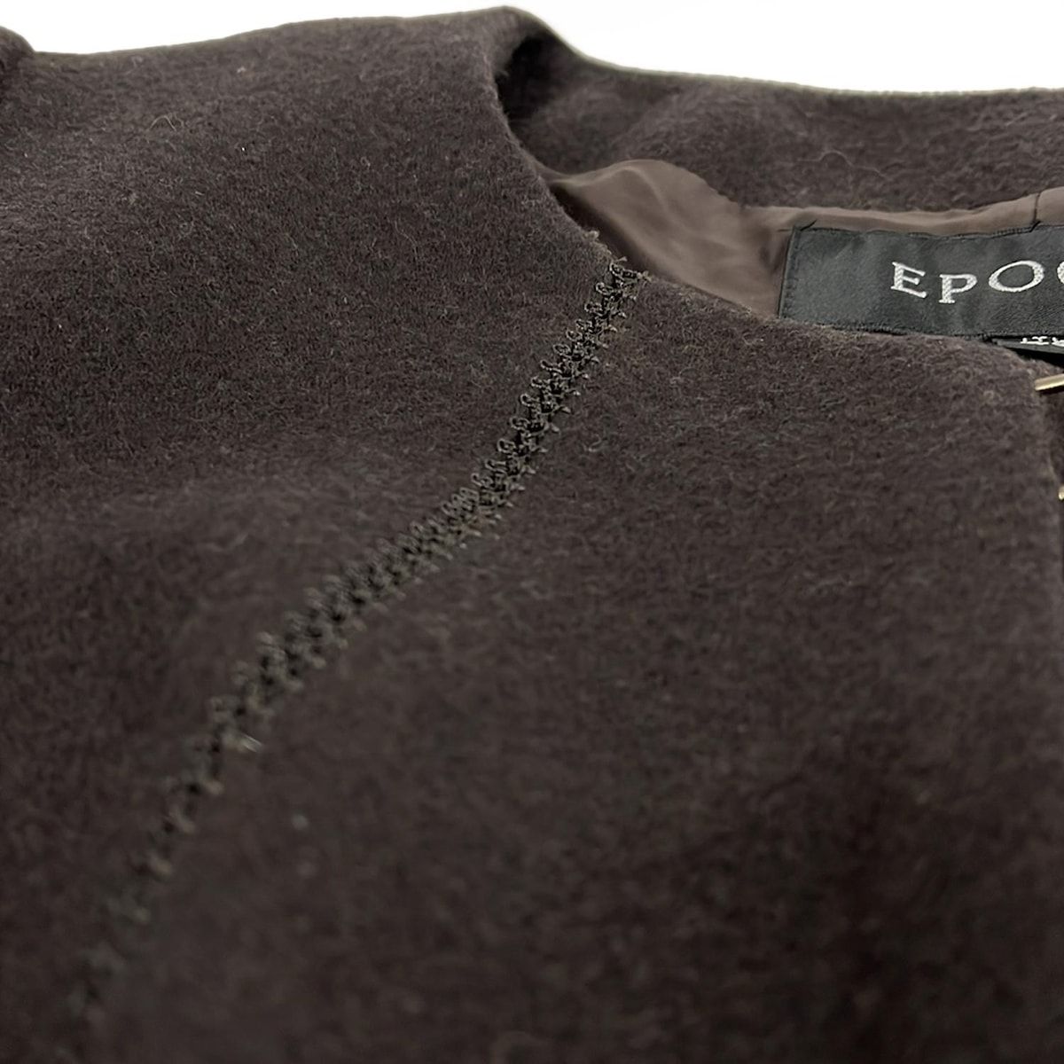 【海外定番】 EPOCA エポカ スカートスーツ レディース - ダークブラウン フリル 価格比較でお得にお買物。