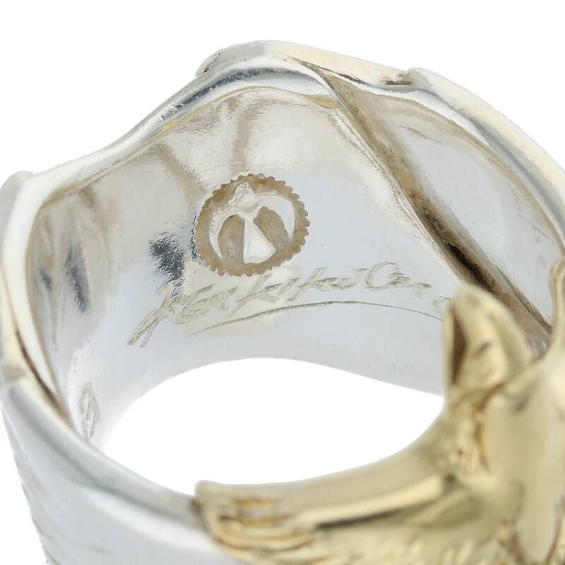 ケンキクチ　リング KEN KIKUCHI ケンキクチ イーグルリング シルバー シルバー系 14